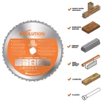 Evolution Power Tools RAGE 10 in. Multipurpose Carbide Circular Saw Blade, 28 Teeth thumbnail 2