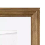 Kate and Laurel Bordeaux Natural Wood Gallery Wall Frame and Shelf Set, 10-Piece Rustic Decor Kit thumbnail 5