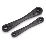 Crescent X6 4-in-1 Black Oxide Spline Ratcheting SAE Wrench Set, 2-Piece thumbnail 1