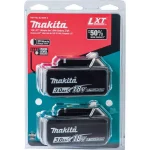 Makita 18V LXT Lithium-Ion 3.0Ah High Capacity Battery Pack (2-Pack) thumbnail 2