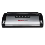 Nesco VS-02 Black Food Vacuum Sealer with Built-in Bag Cutter and Roll Storage thumbnail 1