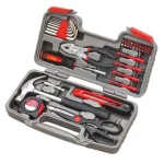 Apollo 39-Piece General Homeowner Hand Tool Set with Blow Molded Case thumbnail 1