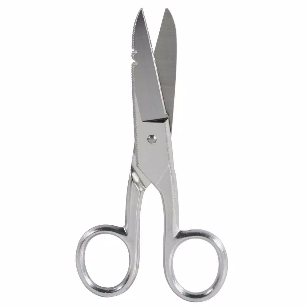 Klein Tools Cable Splicer Snips with Serrated Stainless Steel Blades