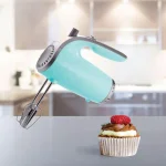 Brentwood Appliances HM-48BL 5-Speed Lightweight Electric Hand Mixer, Blue thumbnail 8