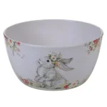 Certified International Sweet Bunny 10.75 in. Multicolored Earthenware Deep Serving Bowl thumbnail 1