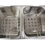 Costway 5000W Dual Tank Electric Countertop Deep Fryer, Stainless Steel Commercial & Home Restaurant Fryer thumbnail 5