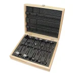 Fisch Black Shark Forstner Bit Set, 16-Piece, High Speed Steel, 1/4 in. to 2-1/8 in. thumbnail 1