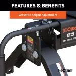 CURT E16 5th Wheel Hitch, 16,000 lbs. Capacity, Dual-Axis Pivot thumbnail 2