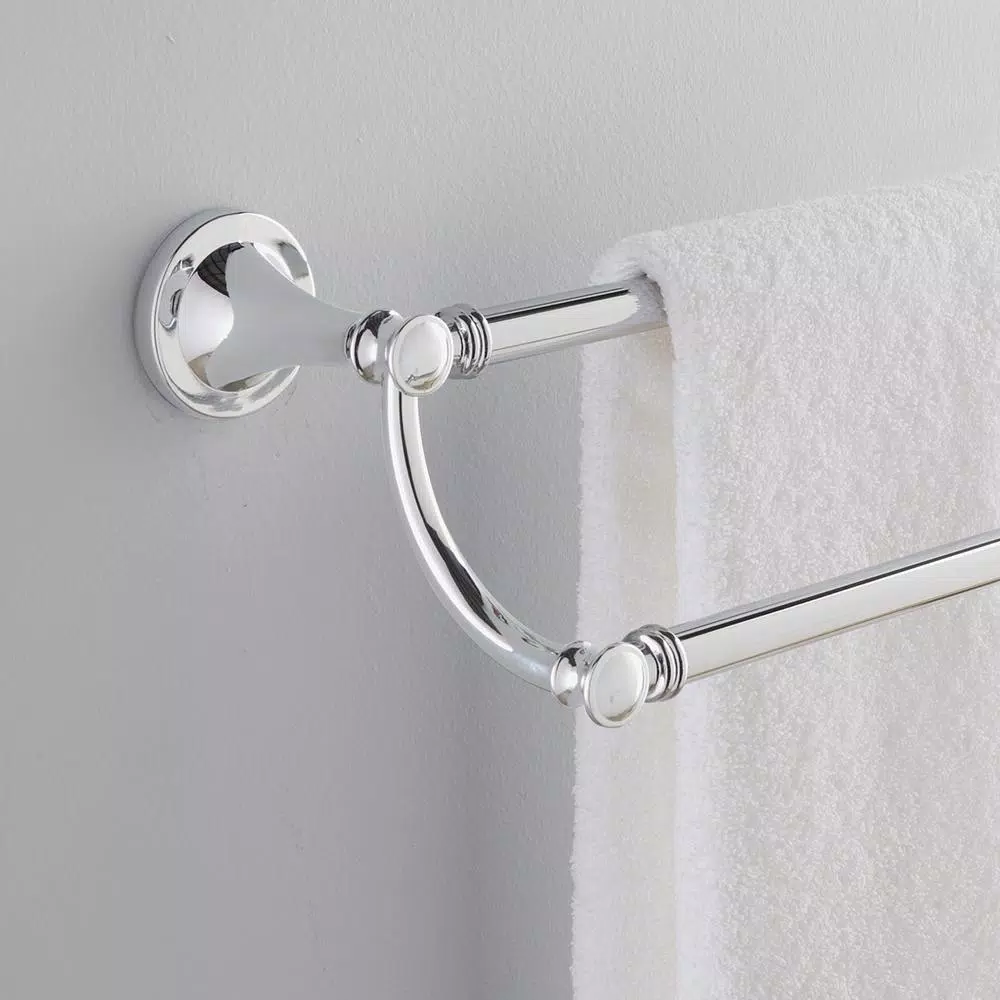 Delta Silverton 24 in. Double Towel Bar, Polished Chrome