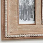 Home Decorators Collection The Home Decorators Collection 4x6 Natural Beaded Wood 2-Opening Collage Picture Frame, Brown thumbnail 5