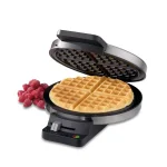 Cuisinart Stainless Steel American Waffle Maker with 5-Setting Browning Control and Recipe Book thumbnail 4
