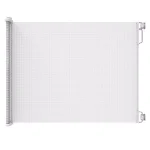Perma Child Safety Extra Tall & Extra Wide Outdoor Retractable Gate, 41 in. H x 71 in. W, White thumbnail 1