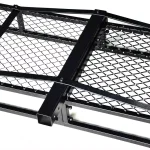 Max Load 500 lb. Capacity 58 in. x 17 in. Steel Folding Hitch Cargo Carrier for 2 in. Receiver thumbnail 3