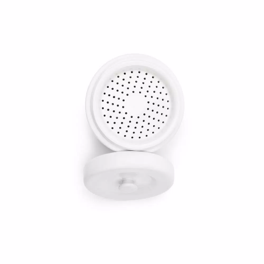 Fox Run White Porcelain Grease Container with Meshed Strainer and Lid