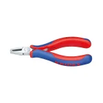 KNIPEX 5 in. Electronics Mounting Pliers with Comfort Grip thumbnail 1