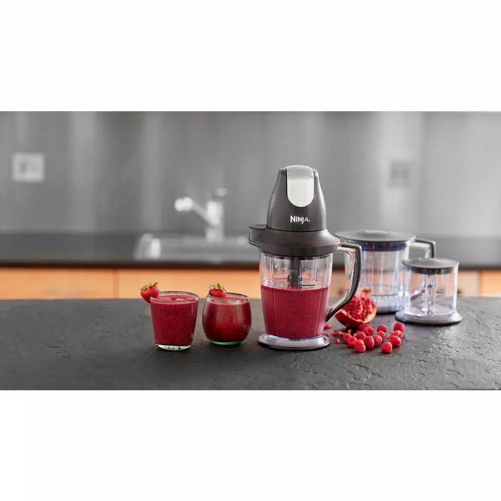 Ninja Master Prep 450-Watt Professional Blender and Food Processor System, 48 oz. Pitcher, Black