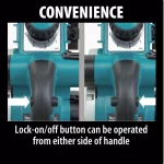 Makita 3-1/4 in. Corded Planer, 7.5 Amp, 16,000 RPM thumbnail 12