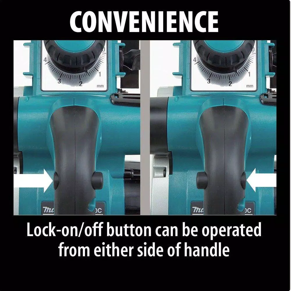 Makita 3-1/4 in. Corded Planer, 7.5 Amp, 16,000 RPM