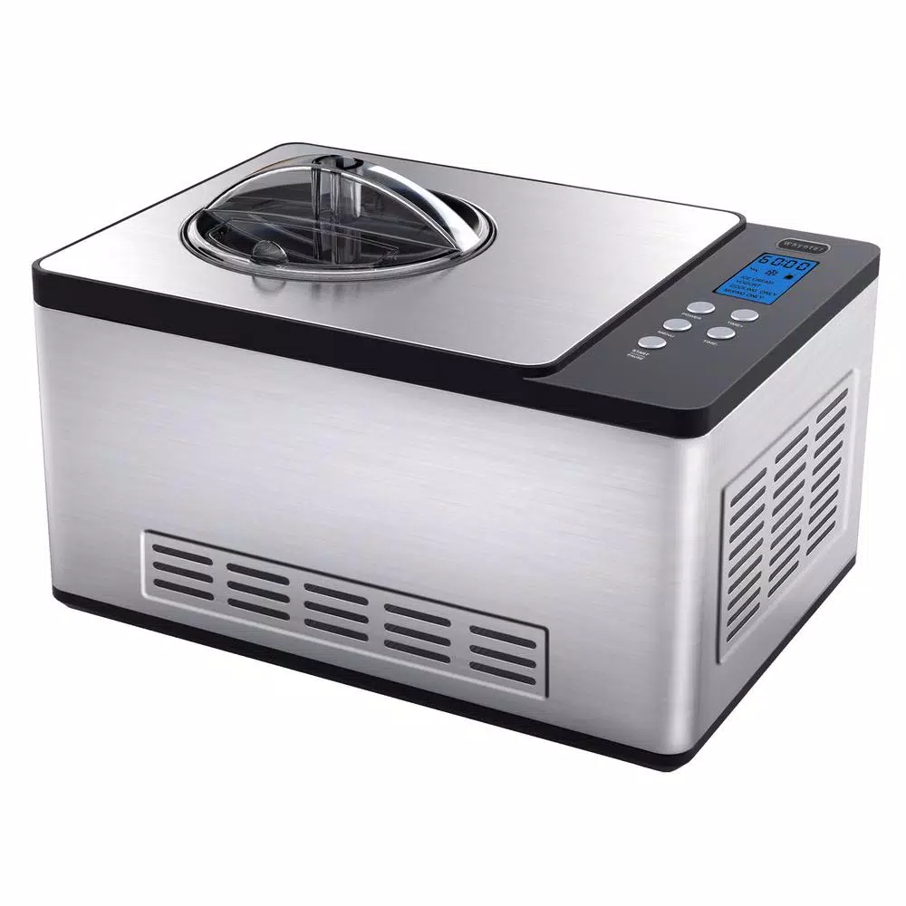 Whynter ICM-220SSY 2.1 Qt. Stainless Steel Electric Ice Cream and Yogurt Maker with Built-in Compressor