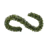 Home Accents Holiday 12 ft. Pre-Lit Norway Garland with 70 Warm White LED Lights, Battery Operated thumbnail 1