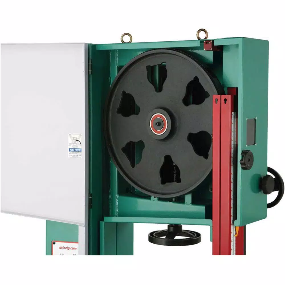Grizzly Industrial 19-in Ultimate Vertical Bandsaw with 5 HP Motor and Motorized Upper Blade Guide