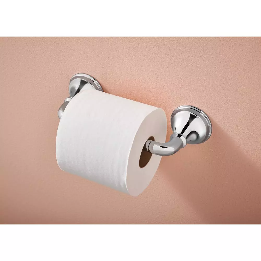 Moen Jansen Pivoting Toilet Paper Holder, Chrome Finish