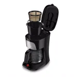 BLACK+DECKER 5-Cup Drip Coffee Maker, Compact Black Coffeemaker thumbnail 2