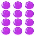 LUMABASE Purple Floating Blimp LED Lights, Waterproof Battery Operated Decorative Lights (12-Count) thumbnail 2