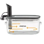 Anova Precision Cooker 17 Qt. Sous Vide Container with Removable Lid and Integrated Wire Rack thumbnail 2