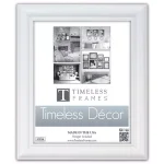 Timeless Frames Boca 10 x 13 in. White Picture Frame with UV Glass thumbnail 1