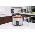 PREMIUM Deluxe 16-Cup Stainless Steel Rice Cooker with Non-Stick Pot thumbnail 2