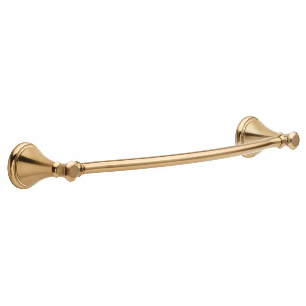 Delta Cassidy 18 in. Single Towel Bar in Champagne Bronze