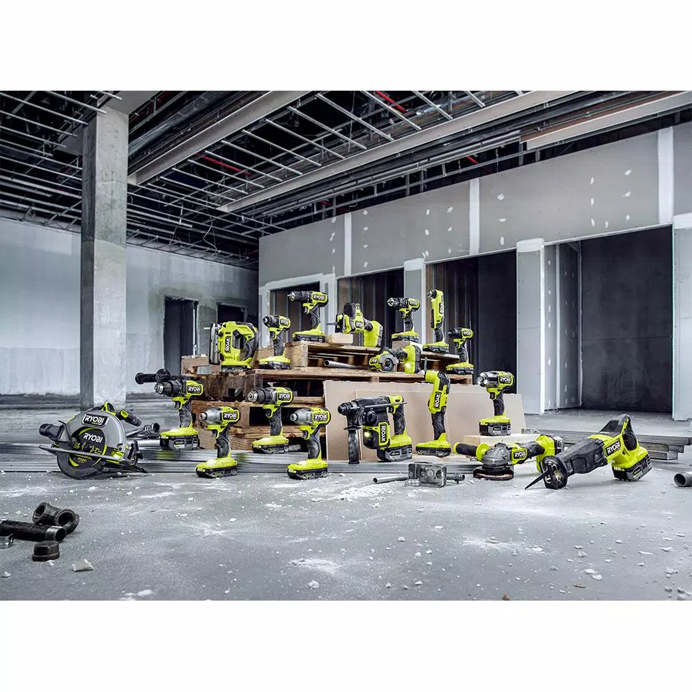 RYOBI 18V ONE+ HP Brushless 1 in. SDS-Plus Cordless Rotary Hammer Drill (Tool Only)