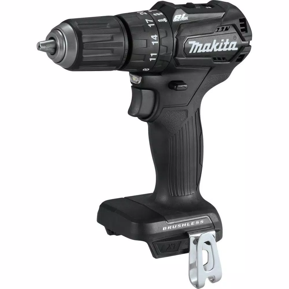Makita 18V LXT Sub-Compact Brushless Cordless Combo Kit: Hammer Drill, Impact Wrench, Circular Saw & 5.0Ah Battery Pack
