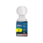 TowSmart 2 in. Chrome Hitch Ball, 10,000 lb. Capacity, 1-1/4 in. Shank Diameter thumbnail 2