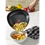 T-fal HeatMaster 4 Qt. Aluminum Nonstick Saute Pan, Gray thumbnail 4