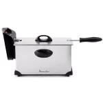 Continental Professional Series 3 QT Stainless Steel Deep Fryer, 1700W Electric thumbnail 3