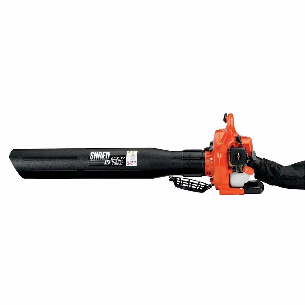 ECHO ES-250 25.4 cc Gas Leaf Blower, Vacuum, and Shredder - 391 CFM, 165 MPH
