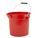 TAFCO PRODUCTS Tafco 3.5 Gal. Red Round Utility ECO Bucket, 14 Qt. Heavy-Duty Commercial Grade, Made from 100% Recycled Water Bottles thumbnail 4
