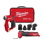 Milwaukee M12 FUEL 12V Brushless 4-in-1 Installation Drill Driver and Oscillating Multi-Tool Set (Tool-Only) thumbnail 1