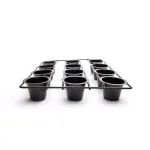 Fox Run Non-Stick Mini Popover Pan, 12-Cup Carbon Steel Bakeware thumbnail 2