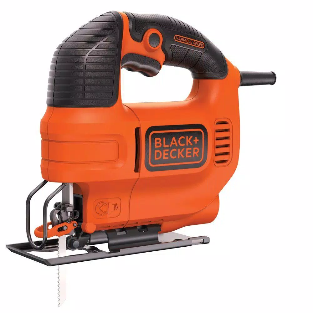 BLACK+DECKER 4.5 Amp Corded Jig Saw with Variable Speed and Quick-Clamp