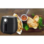 Emerald 1818 4.2 Qt. 1800W Air Fryer with Double Ceramic Non-Stick Basket and Pan Set thumbnail 7