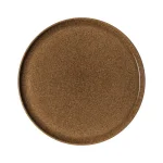 Denby Studio Craft Chestnut Stoneware Round Platter, 12.2 in. thumbnail 1