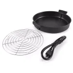 Aroma 4.7 Qt. Black Electric Air Fryer Multi-Cooker thumbnail 6