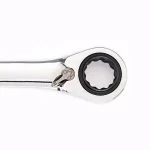 Husky 2-Piece SAE Quad Drive Reversible Ratcheting Wrench Set thumbnail 2