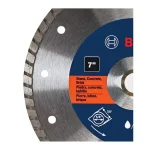 Bosch 7 in. Premium Diamond Turbo Rim Circular Saw Blade for Concrete, Brick, and Stone thumbnail 3