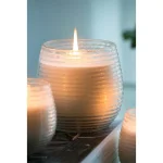 A & B Home Gold Foil Earl Grey Scented Soy Wax Candle, 3.5 in. thumbnail 3