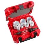 Milwaukee Hole Dozer Carbide Hole Saw Set, 12-Piece Multi-Material Kit thumbnail 1