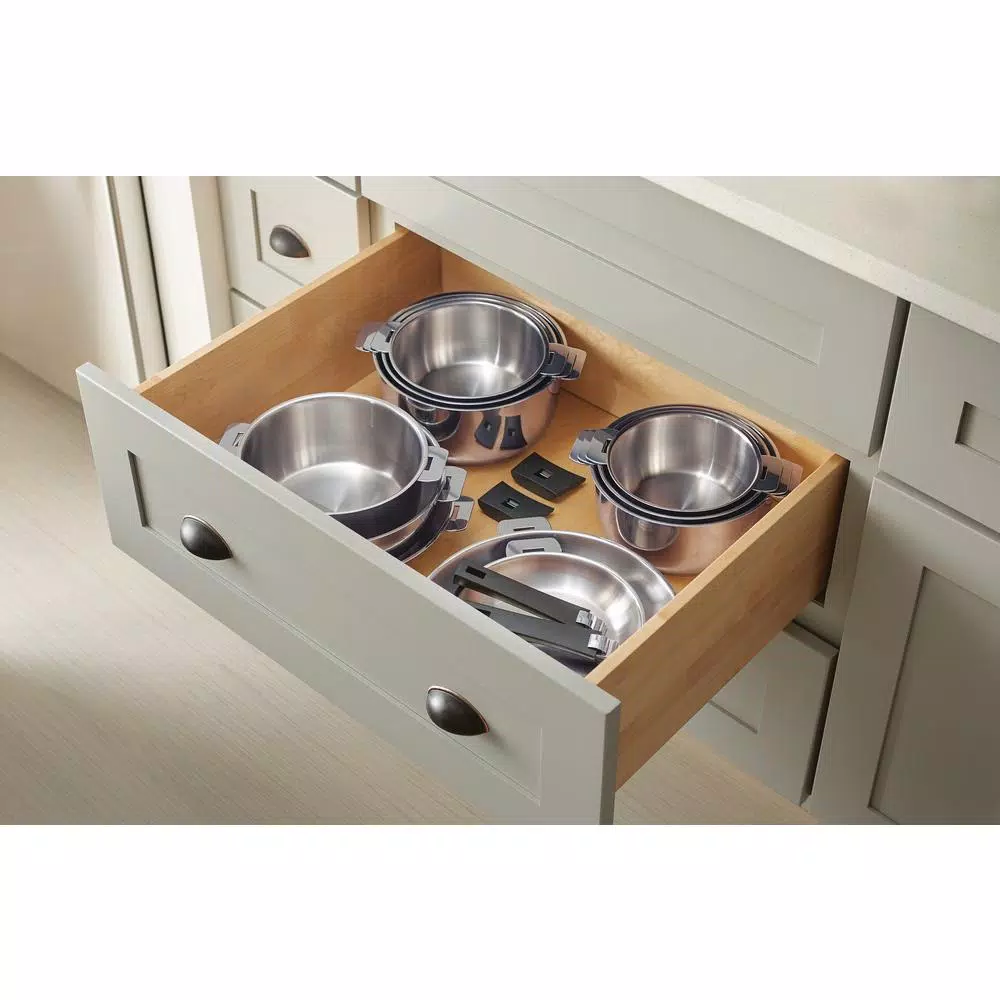 Cristel Tulipe 13-Piece Stainless Steel Cookware Set with Removable Handle System